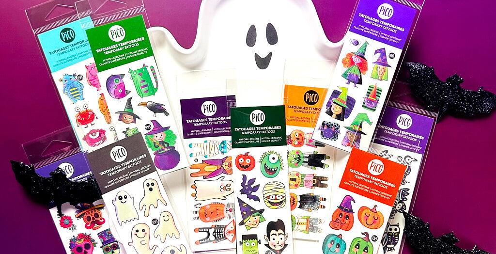 Faites de l'Halloween un moment magique avec des tatouages temporaires et activités créatives pour enfants - PiCO Tatoo