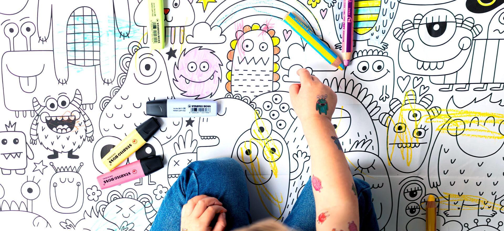 Autocollants, tatouages et affiches Monstres - PiCO Tatoo