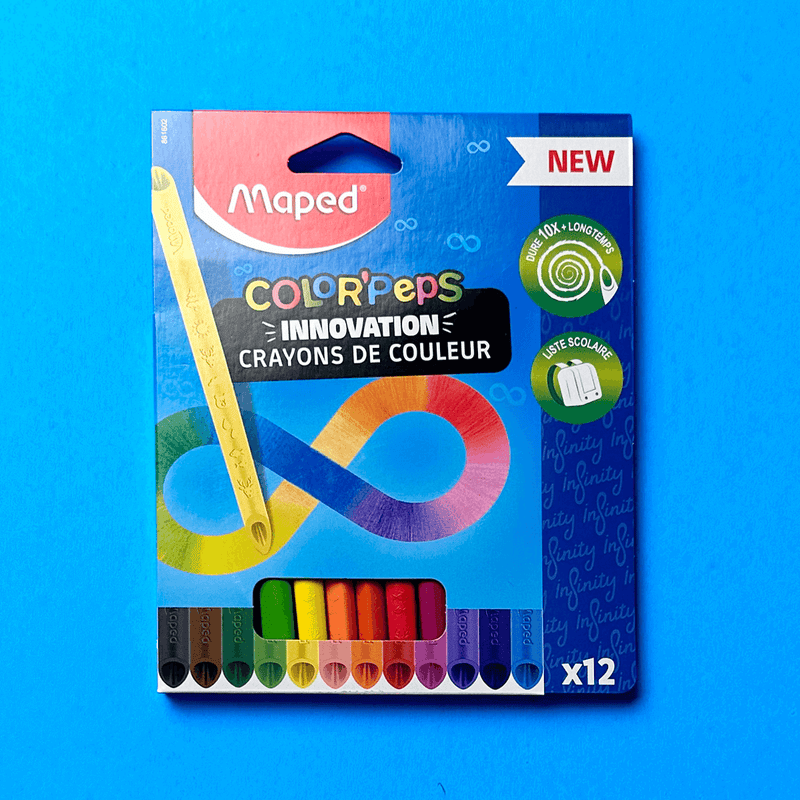 8 crayons de couleur sans besoin d&