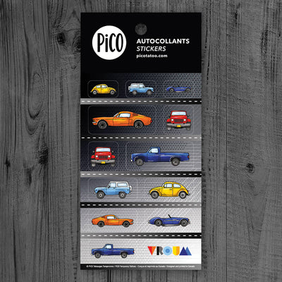 Autocollants des Voitures classiques par PiCO Tatoo
