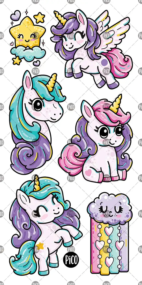 Rainbow Ponies