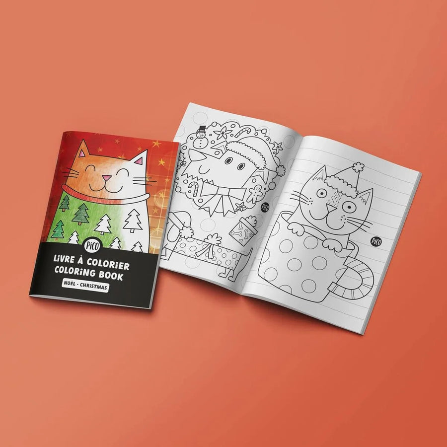 Mini livre à colorier Noël pour enfants