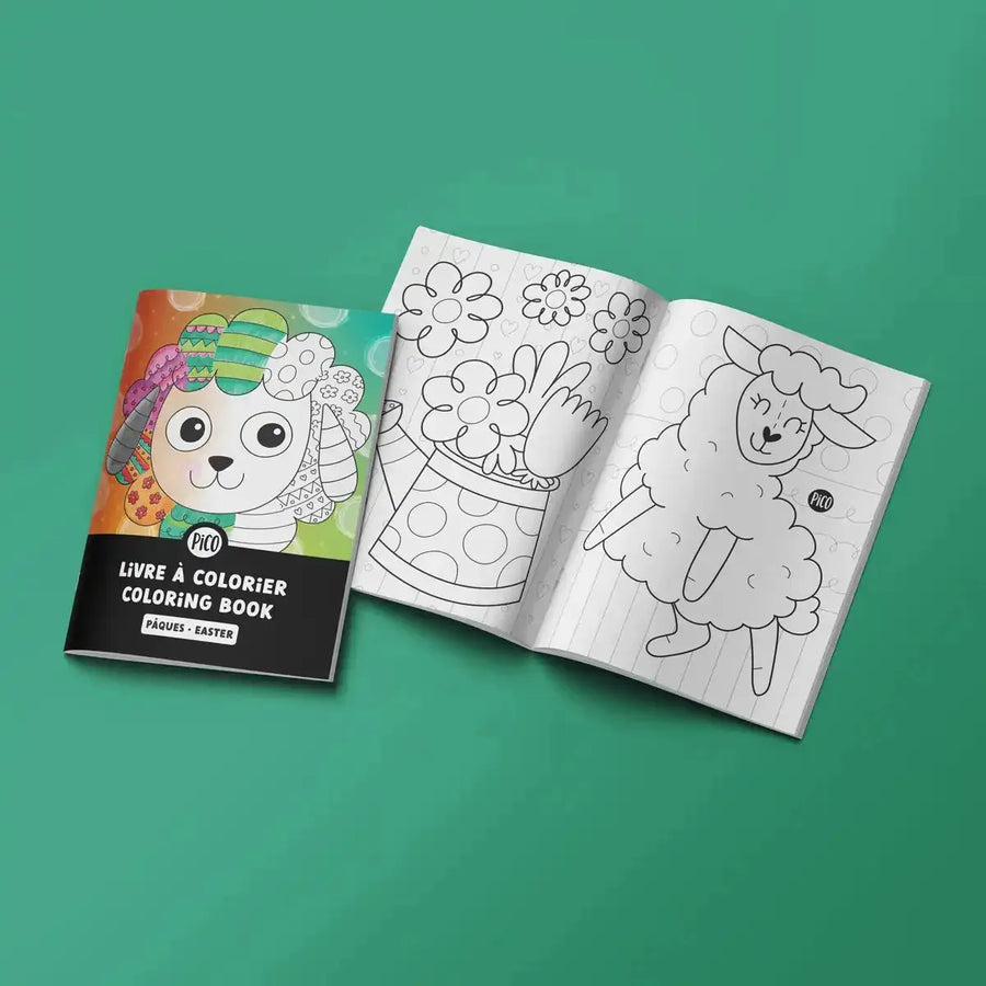 Livre à colorier Pâques - Activité créative pour enfants 