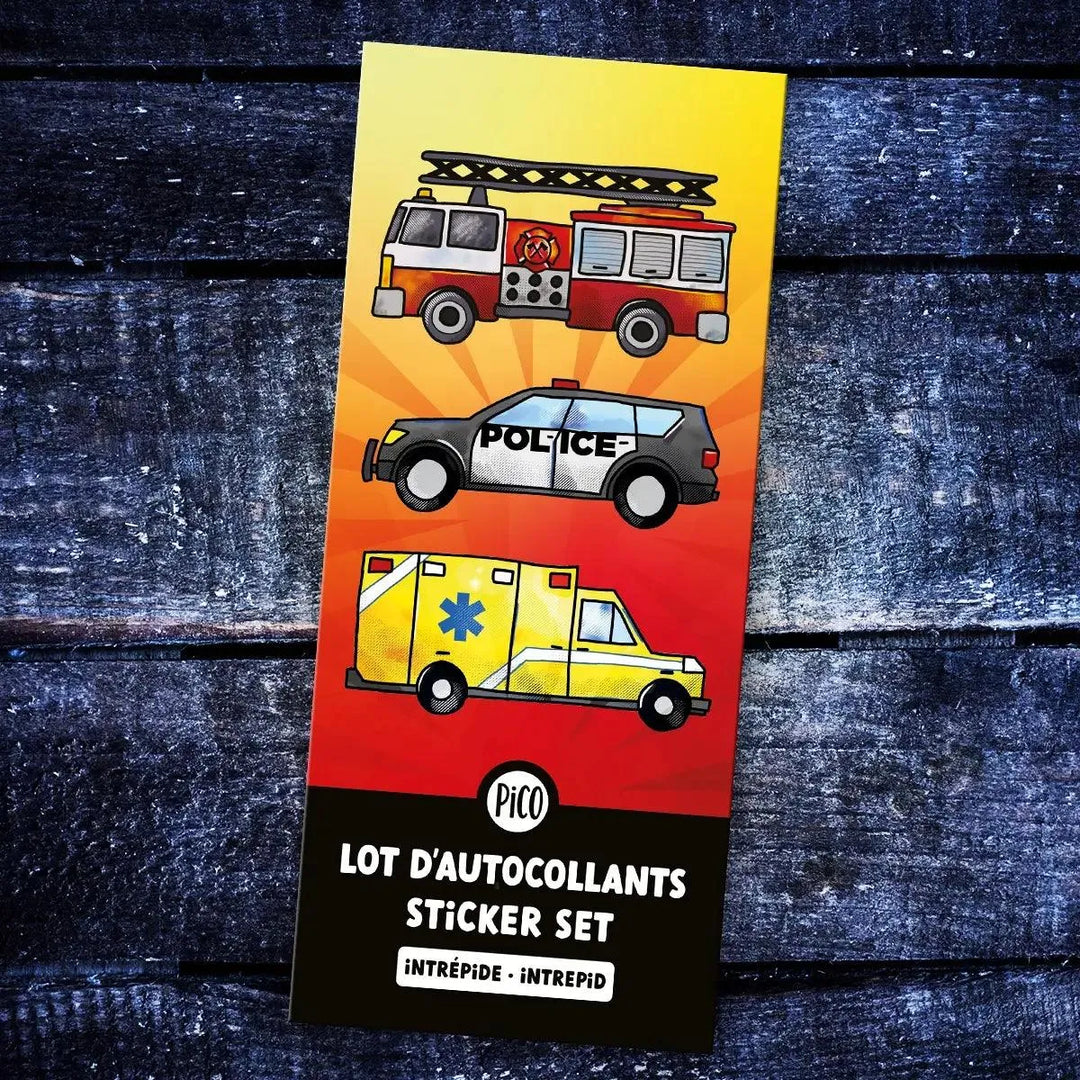 Lot d'autocollants - Intrépide Autocollants PiCO Tatoo
