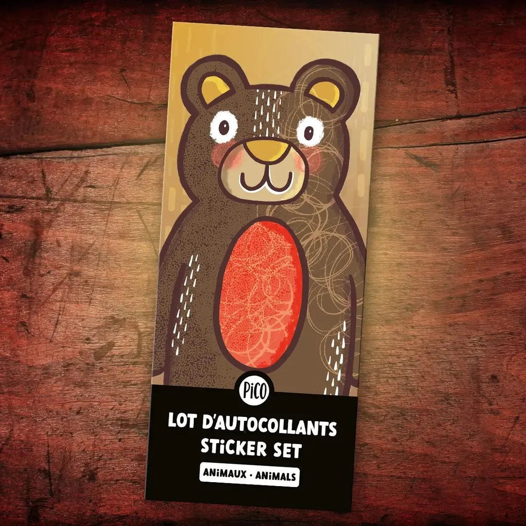 Lot d'autocollants - Animaux Autocollants PiCO Tatoo