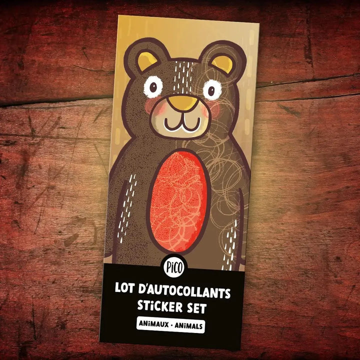 Lot d'autocollants - Animaux Autocollants PiCO Tatoo