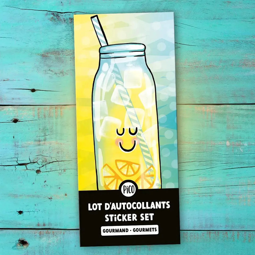 Lot d'autocollants - Gourmand Autocollants PiCO Tatoo