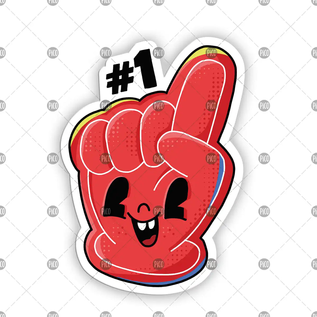 Autocollant en vinyle Vinyle-Fan Sport, personnage sportif animé, couleurs vives, pour enfants 
Vinyle-Fan Sport vinyl sticker, animated sports character, bright colors, for kids