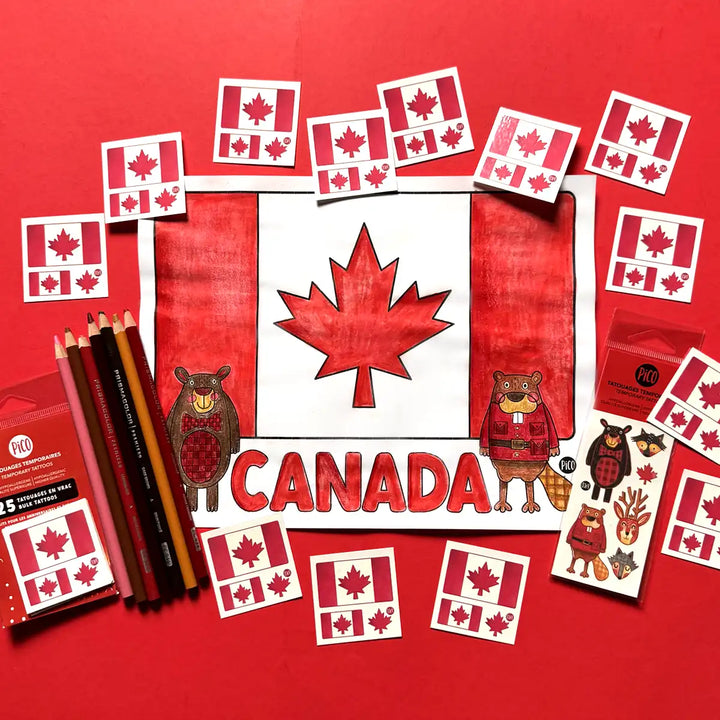 Free coloring - Go Canada