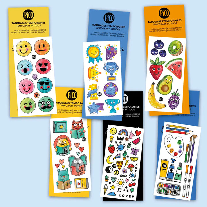 Promo - Rentrée Scolaire Tatouages temporaires PiCO Tatoo