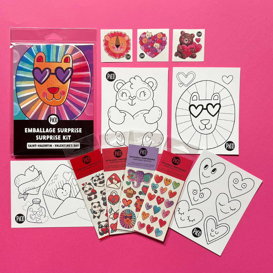 Ensemble surprise – Saint-Valentin Ensemble surprise PiCO Tatoo