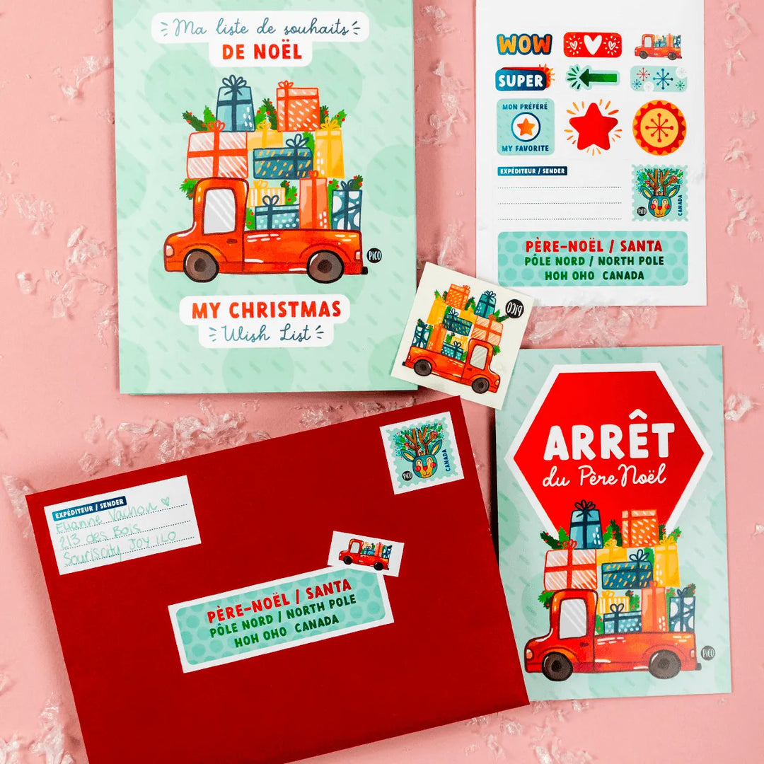 Lettre au Père Noël à bricoler
