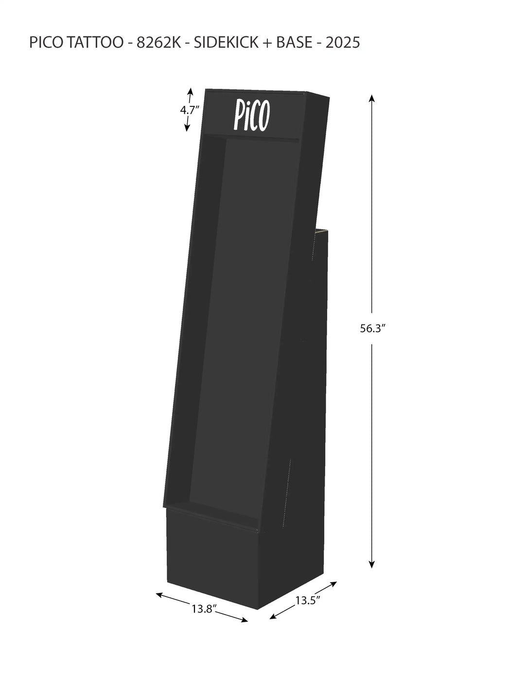 Floor or wall display - Cardboard