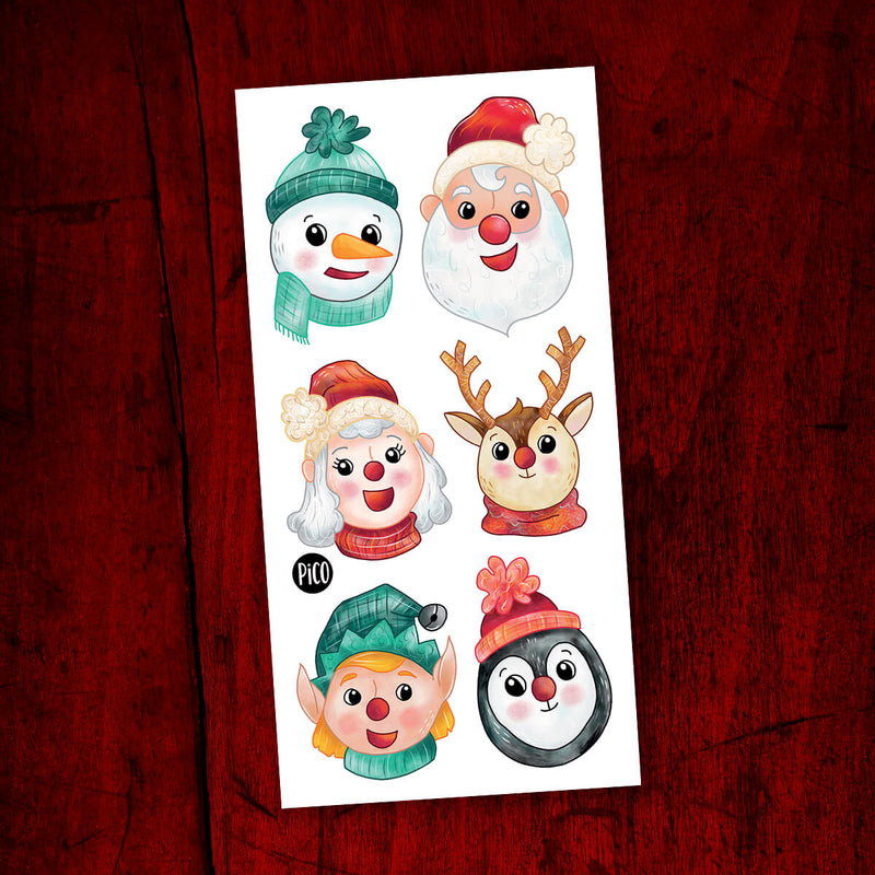 Christmas Promo - Set of 6 winter tattoos