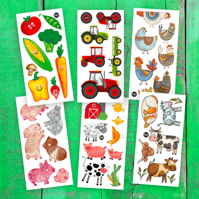 Explore Our Sale: Discounts on Stickers & Temporary Tattoos