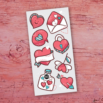 Valentine's Day Promo - Set of 6 tattoos