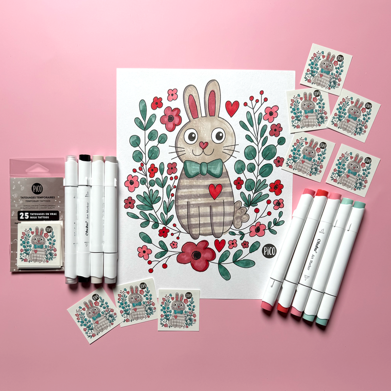 Free coloring - The colorful rainbow