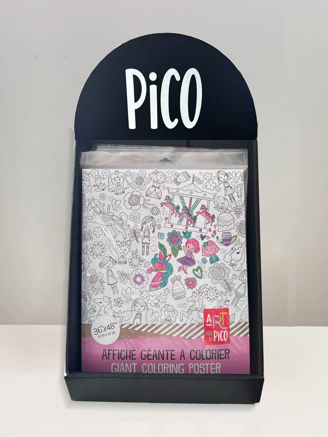 Présentoir de comptoir pour affiche