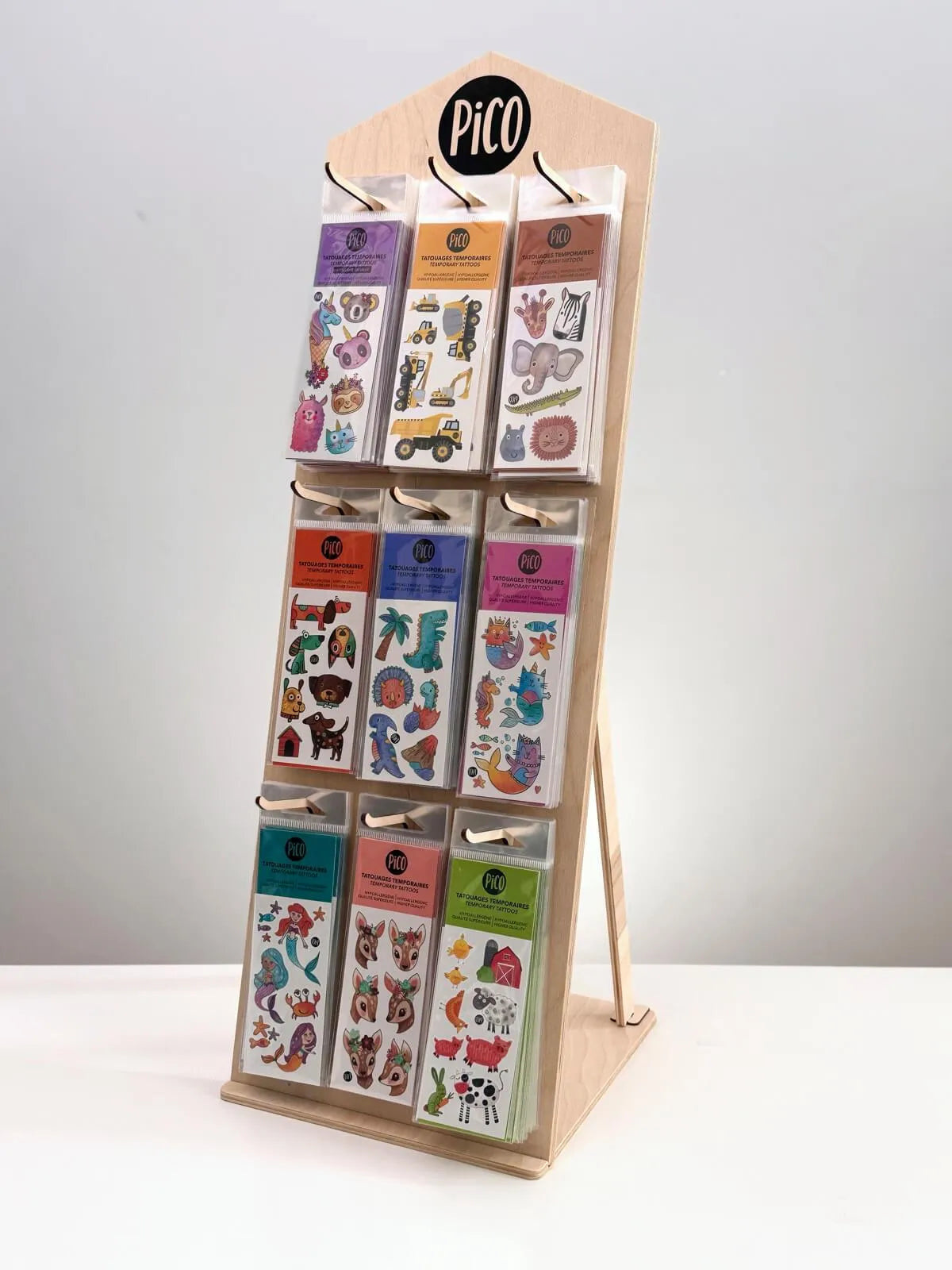 Temporary Tattoo Display Stand | PiCO Tatoo