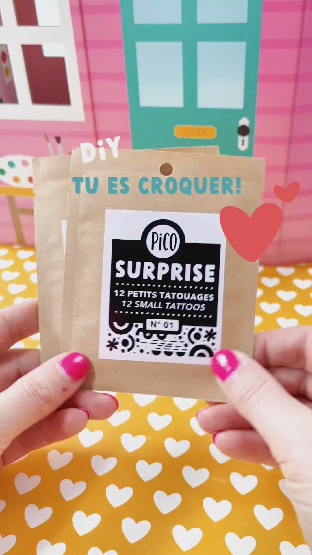 Surprise bag - Small Tattoos - Number 1