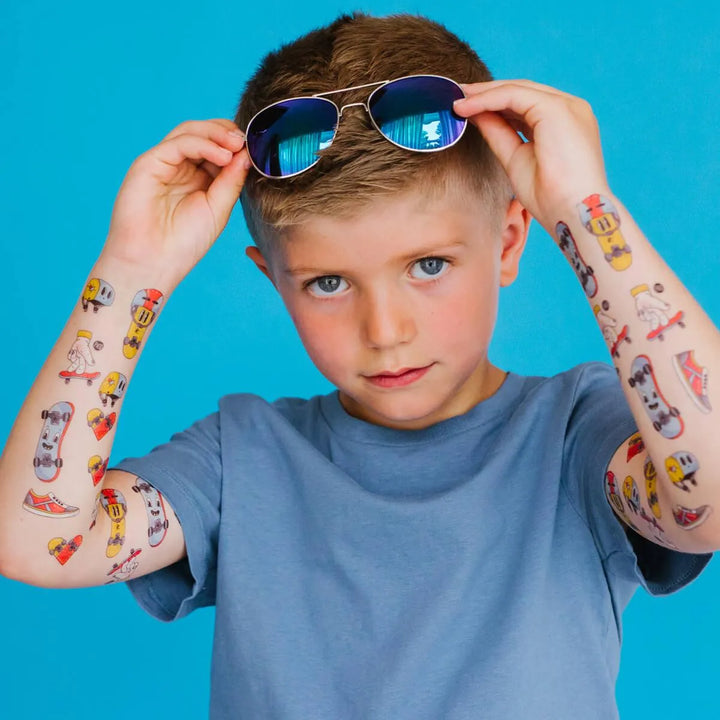 Des tatouages pour les amoureux des planches à roulettes
