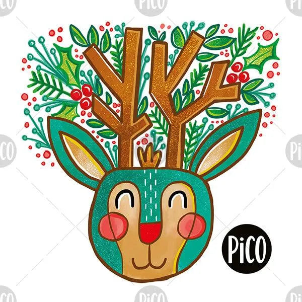 Tatouages en vrac du petit Renne au Nez rouge par PiCO Tatoo