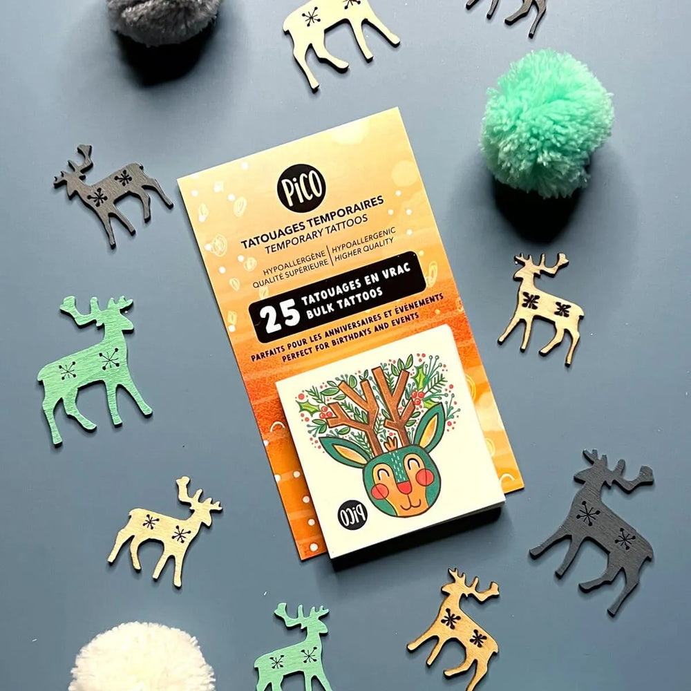 Tatouages en vrac du Renne au Nez rouge par PiCO Tatoo