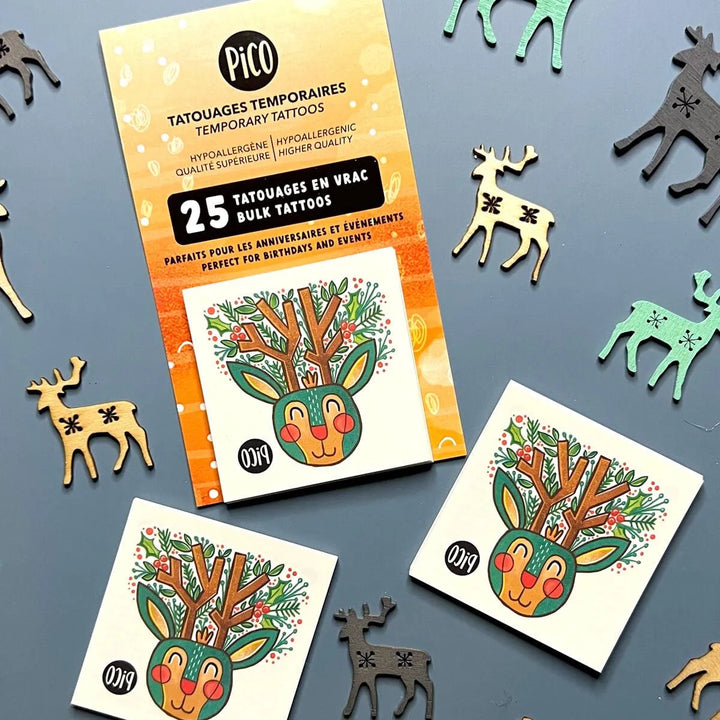 Tatouages en vrac du Renne au Nez rouge par PiCO Tatoo